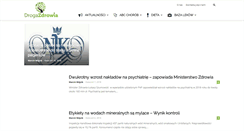 Desktop Screenshot of drogadosiebie.pl